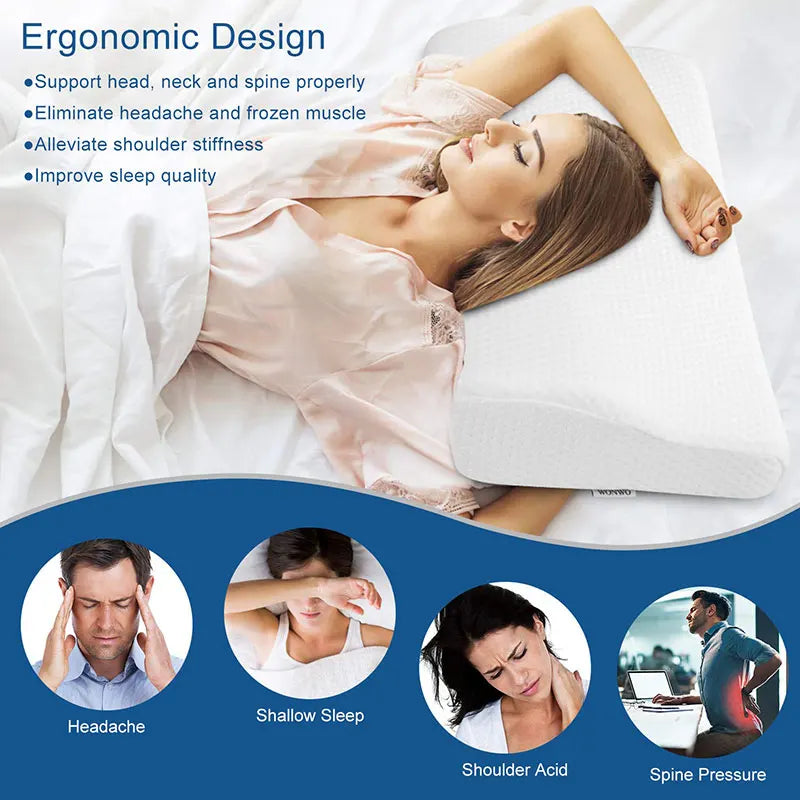 NeuroVibe™ Butterfly Orthopedic Memory Foam Pillow