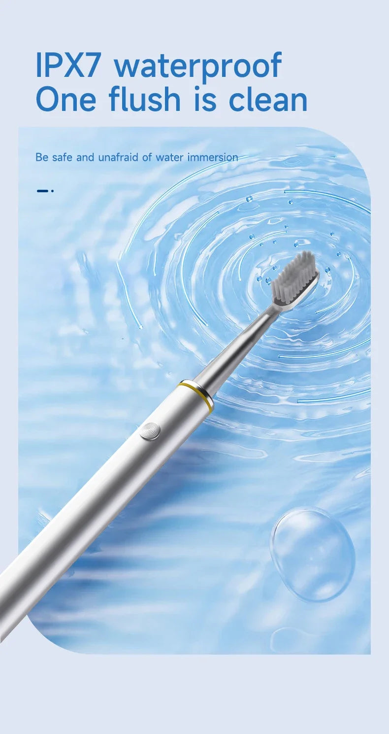 NeuroVibe™ Sonic Ultra-Thin Electric Toothbrush