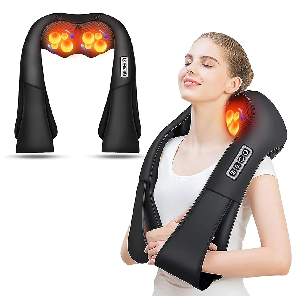 NeuroVibe™ Deep Tissue Shiatsu Neck & Back Massager