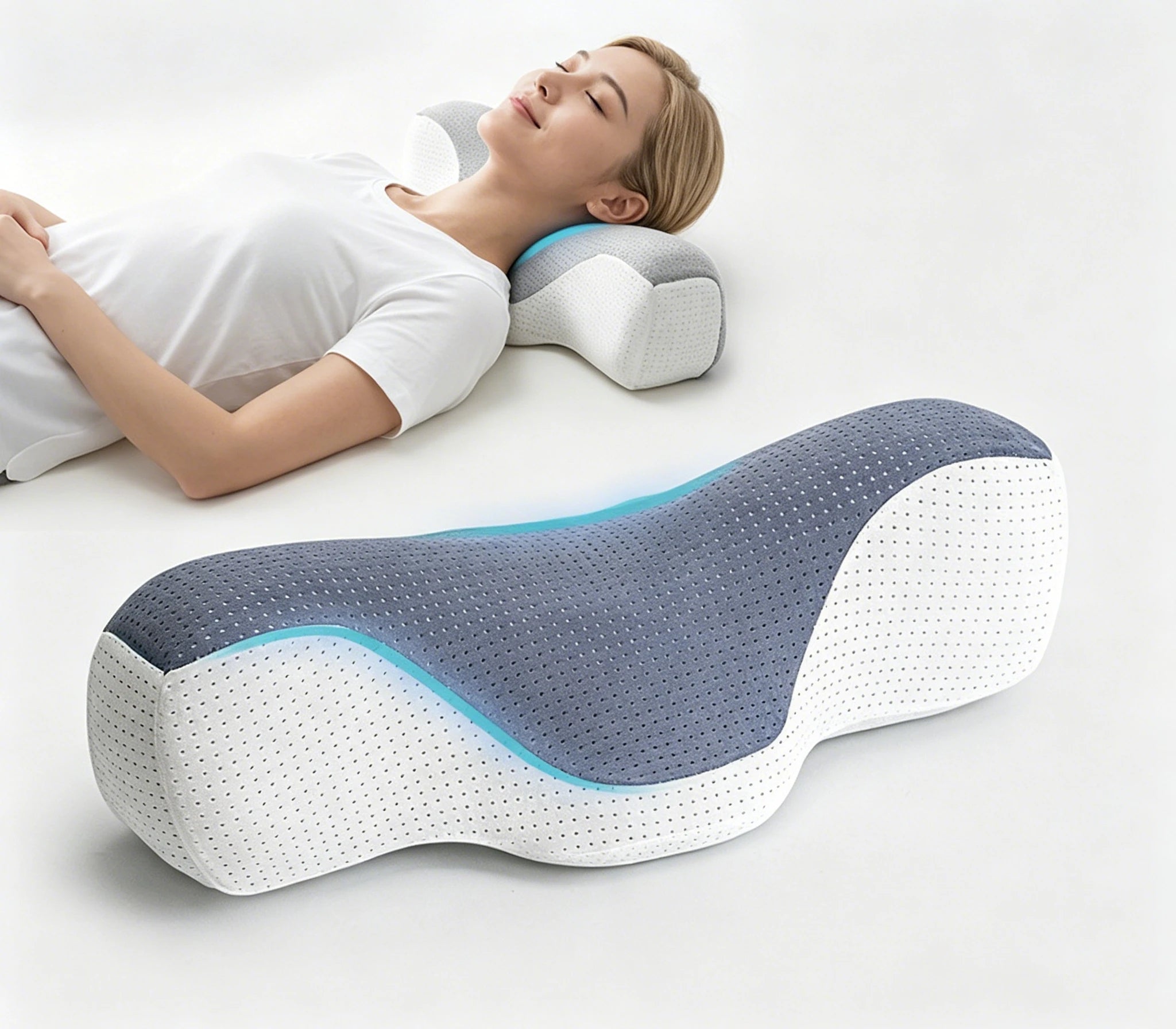 NeuroVibe™ Cervical Support Neck Pain Relief Pillow
