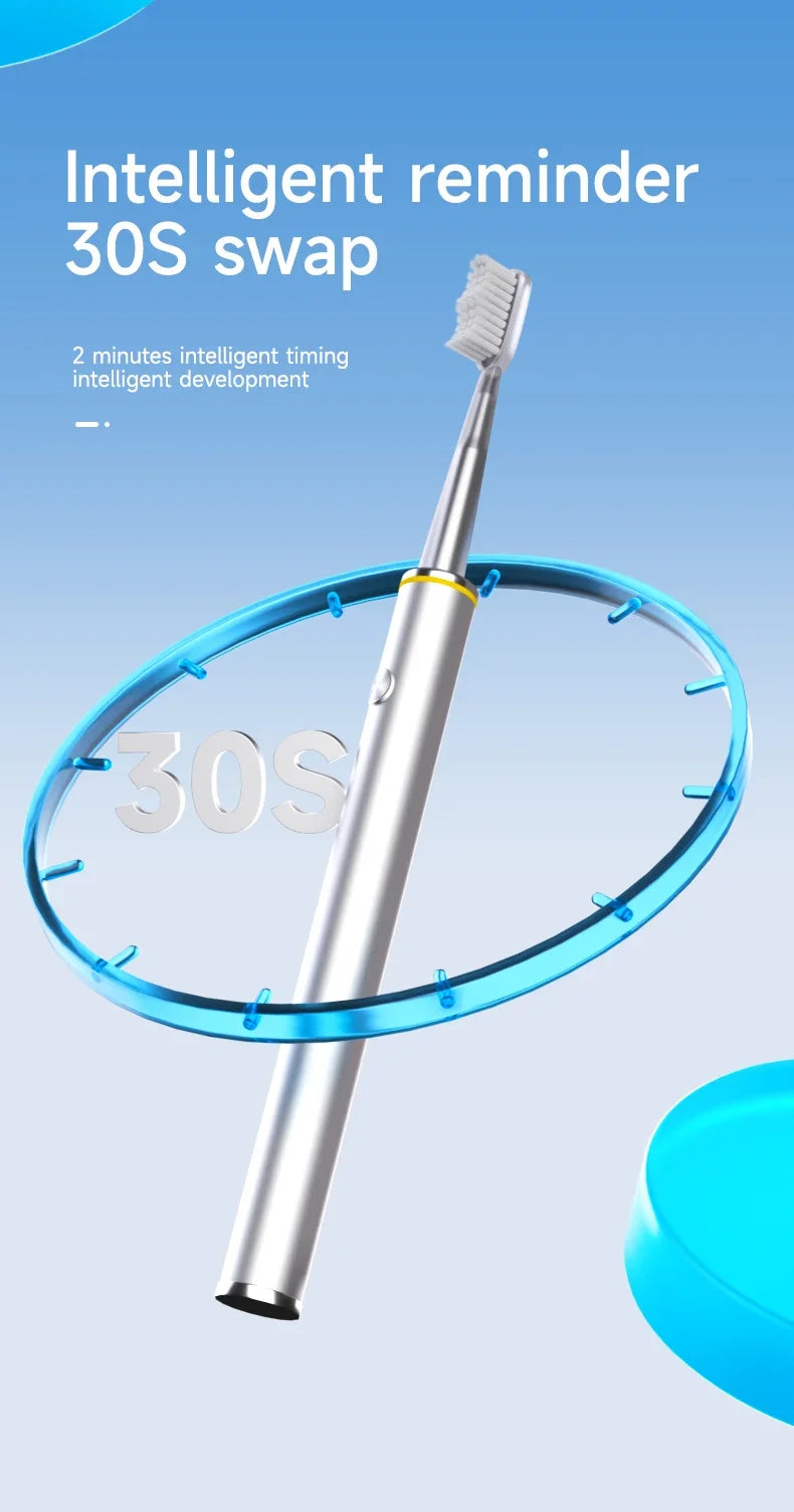 NeuroVibe™ Sonic Ultra-Thin Electric Toothbrush