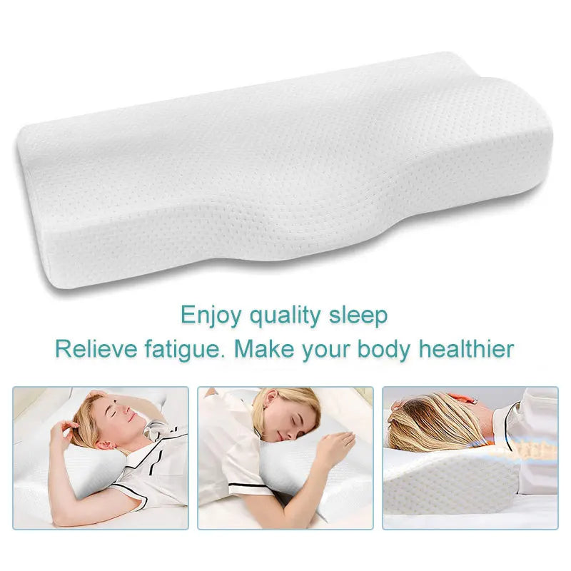 NeuroVibe™ Butterfly Orthopedic Memory Foam Pillow