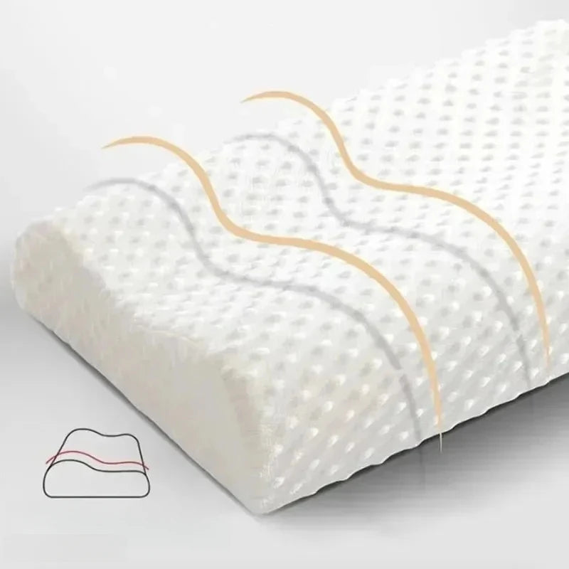 NeuroVibe™ Contour Memory Foam Support Pillow