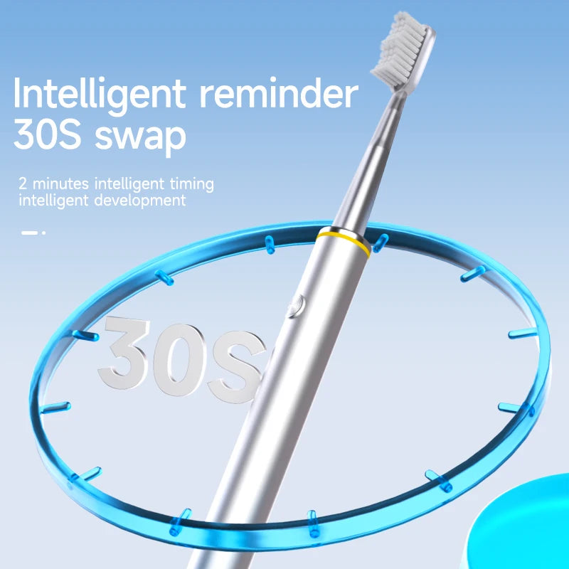 NeuroVibe™ Sonic Ultra-Thin Electric Toothbrush