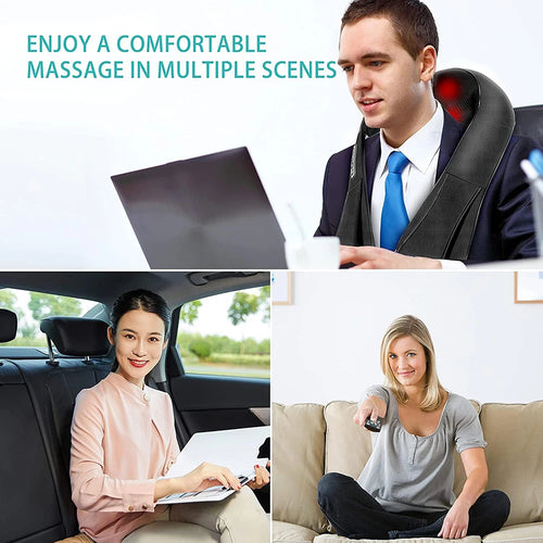 NeuroVibe™ Deep Tissue Shiatsu Neck & Back Massager