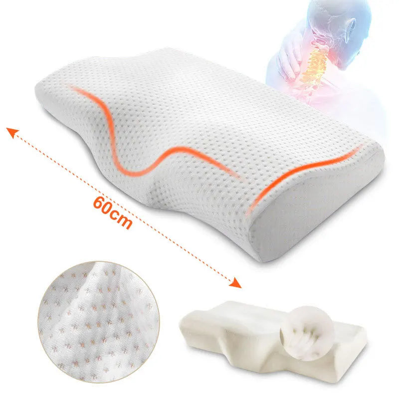 NeuroVibe™ Butterfly Orthopedic Memory Foam Pillow