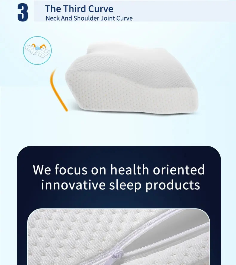NeuroVibe™ Butterfly Orthopedic Memory Foam Pillow