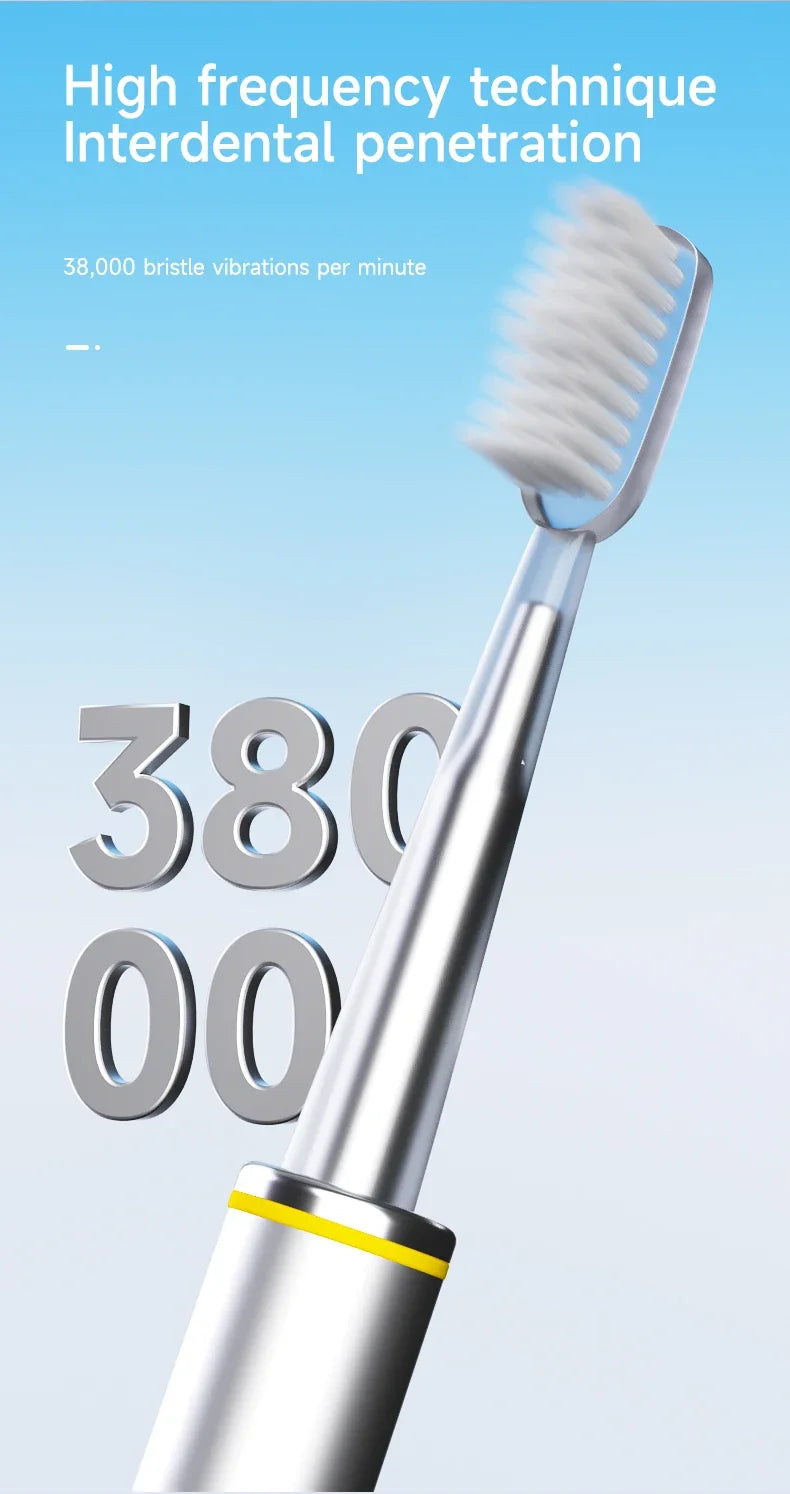 NeuroVibe™ Sonic Ultra-Thin Electric Toothbrush