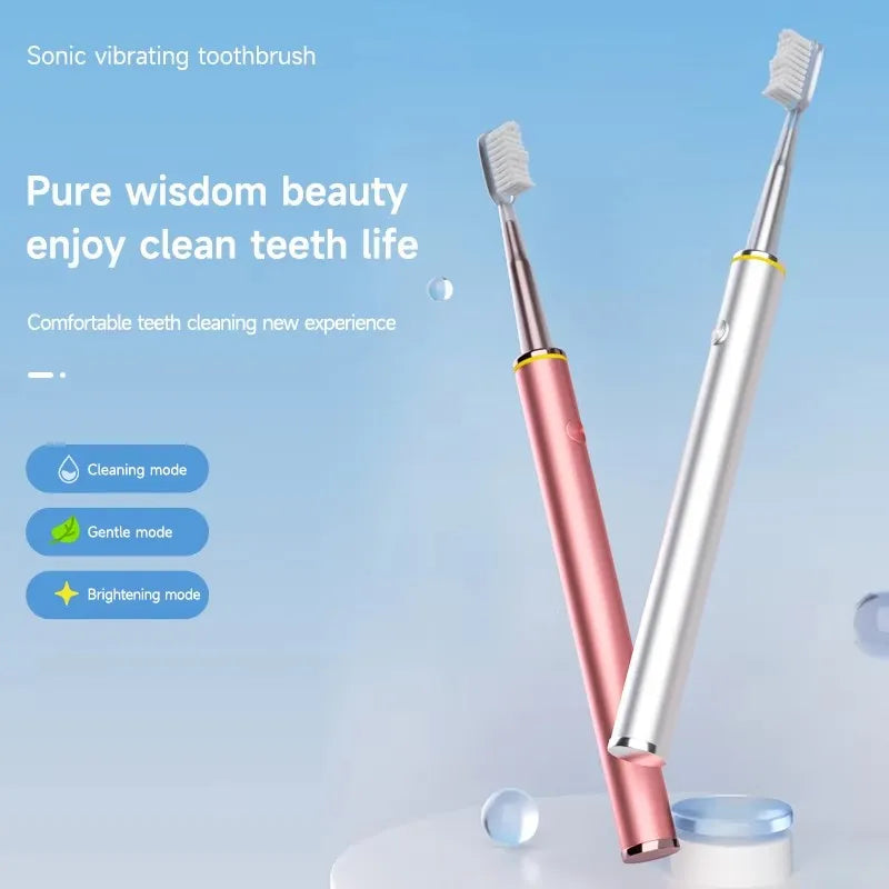 NeuroVibe™ Sonic Ultra-Thin Electric Toothbrush