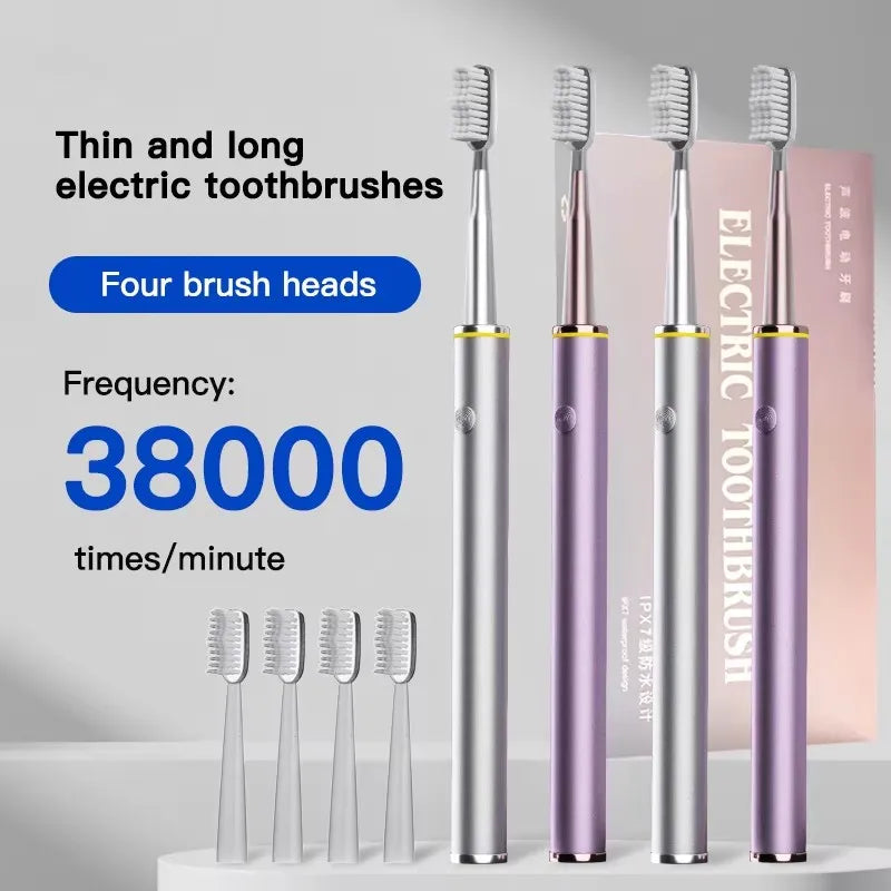 NeuroVibe™ Sonic Ultra-Thin Electric Toothbrush