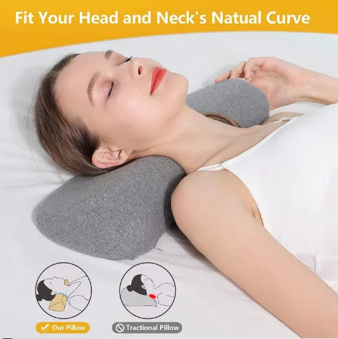 NeuroVibe™ Ergonomic Cervical Support Neck Pillow